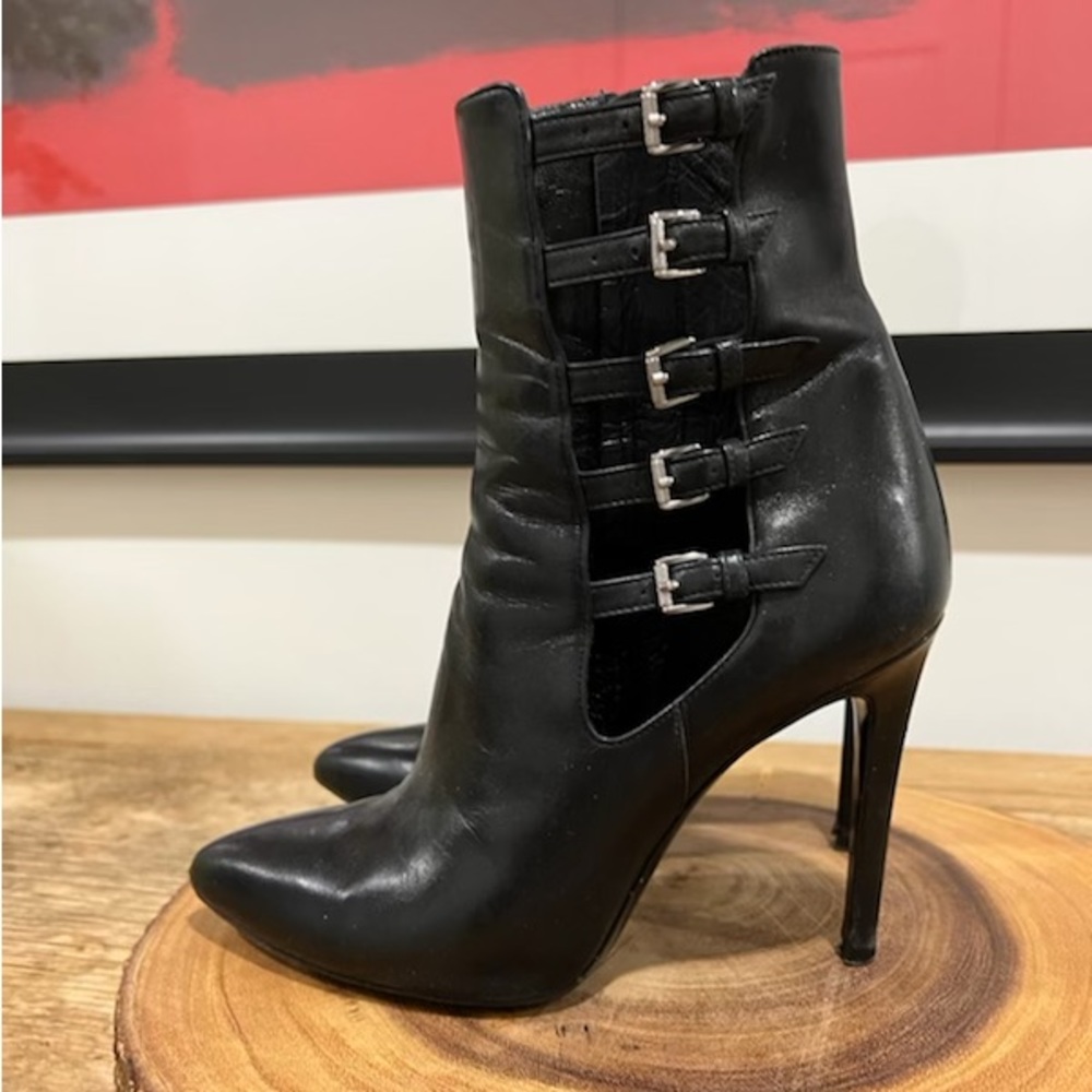 Barbara Bui Boots Black with Buckles